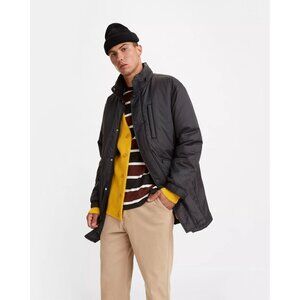 Levis Mens Dogpatch Thermore  Parka, Jacket M Navy Blue Warm Water-Resistant